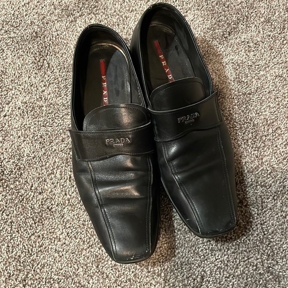 Authentic Mens Prada Dress Shoe Size 8 